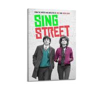 Póster de película Sing Street, arte de pared, lienzo, estético, póster de música y películas, decoración para sala de estar, dormitorio, 20 x 30 cm, estilo marco