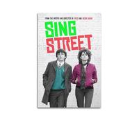 Póster de película Sing Street, arte de pared, lienzo, estético, póster de música y películas, decoración para sala de estar, dormitorio, 30 x 45 cm, estilo sin marco