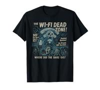 Póster de película Slow Wi-Fi Zone Vintage Halloween Camiseta