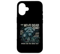 Póster de película Slow Wi-Fi Zone Vintage Halloween Carcasa para iPhone 16