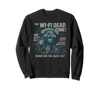 Póster de película Slow Wi-Fi Zone Vintage Halloween Sudadera