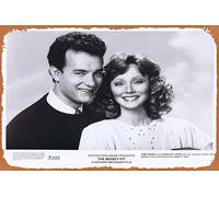 Póster de película vintage The Money Pit Original Movie Still Tom Hanks Retro of Classic Old Film Poster Metal Sign TV Bar Wall Club Restaurant Man Cueva Decoración de pared 8 x 12 pulgadas
