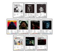 Póster de portada de álbum de The Weeknd (10 piezas de 8 x 12 pulgadas), impresiones en papel sin marco, arte de pared para decoración de habitación, dormitorio estético