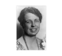 Póster de primera dama Eleanor Roosevelt para dormitorio, lienzo decorativo para pared, oficina, habitación, decoración estética, regalo, 50 x 75 cm