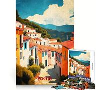 Póster de Priorat Art Rompecabezas para Adolescentes 1000 Piezas Pure Logic Toy Quiet Calm Clean Cut Decoración de Pared 38x26cm