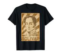Póster de propaganda desgarrado de Simon Bolívar Camiseta