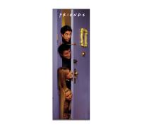 Póster de puerta oficial de Friends - 20.8 x 62.2 pulgadas / 53 x 158 cm - Se envía enrollado - Pósteres geniales - Póster artístico - Pósters e impresiones - Pósteres de puerta