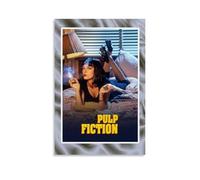Póster de Pulp Fiction, lienzo de pintura al óleo, póster artístico para colgar en el hogar, bar, decoración de pared interior, póster sin marco, 30 x 45 cm