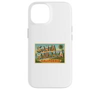 Póster de Recuerdo Vintage de Santa Bárbara Claifornia Carcasa para iPhone 14