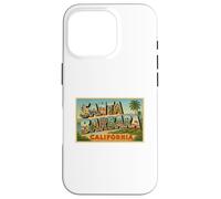 Póster de Recuerdo Vintage de Santa Bárbara Claifornia Carcasa para iPhone 16 Pro