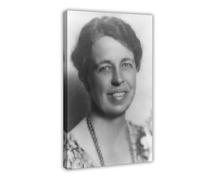 Póster de retrato de primera dama Eleanor Roosevelt para dormitorio, lienzo decorativo para pared, oficina, habitación, decoración estética, regalo, 30 x 45 cm