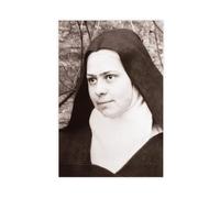 Póster de retrato de Santa Isabel de la Trinidad y arte de pared, impresión moderna para dormitorio familiar, sin marco, 50 x 75 cm