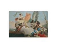 Póster de Rinaldo Enchanted by Armida Giovanni Battista Tiepolo, póster de arte para pared, lienzo, pósteres, obras de arte estéticas, 30 x 45 cm