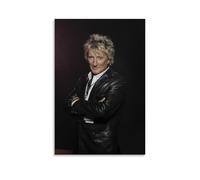Póster de Rod Stewart, estética de habitación, pintura al óleo en lienzo, álbum o película, póster para colgar