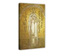 Póster de San Juan Crisóstomo para dormitorio, lienzo decorativo para pared, oficina, habitación, decoración estética, marco de regalo, 60 x 90 cm