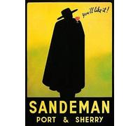 Póster de Sandeman Sherry Port Don, de 1929 Spirituose Póster A3 036