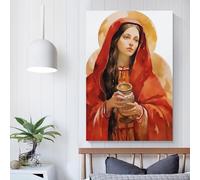 Póster de Santa María Magdalena, feminidad divina, impresión artística, foto de pared, pintura, póster, cuadro colgante, decoración familiar, suministros de decoración, suministros de decoración para