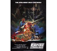 Póster de Star Wars Empire Strikes Back Japanese I
