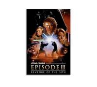 Póster de Star Wars Episodio III - La venganza de la película SithFilm Póster de la serie de televisión, póster de arte impreso para construcción de casas, decoración estética, lienzo, arte de pared,