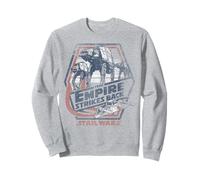 Póster de Star Wars The Empire Strikes Back AT-AT Distressed Sudadera