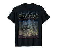 Póster de Star Wars Vintage Colorful Movie Camiseta