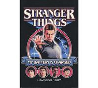 Póster de Stranger Things 5 (My Battery Is Charged) de 91,5 cm x 61 cm, con licencia oficial de Netflix, tamaño único