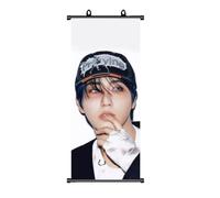 Póster de Stray Kids, Roll-up de Stray Kids Han, artículo de fan de StrayKids, póster de desplazamiento de Han, decoración para cumpleaños, tela para decoración de pared, 70 * 30 cm