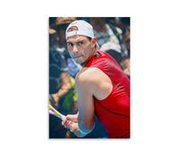 Póster de tenis de Rafael Nadal, póster decorativo de lienzo para pared e impresión artística moderna para decoración de dormitorio familiar, 30 x 45 cm