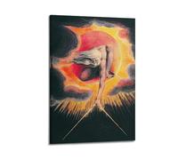 Póster de The Ancient of Days de William Blake, lienzo para pared, impresión artística para colgar en la pared, idea decorativa de 60 x 90 cm