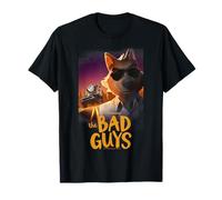 Póster de The Bad Guys Mr. Wolf Selfie Group Camiseta