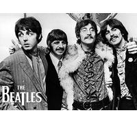 Póster de The Beatles Sgt. Pepper's Lonely Hearts Club # 3 - celebrando 50 años - John Paul Ringo George - firmado - Icons Legends - Póster A3, impresión de imagen