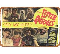 Póster de The Little Rascals (1931) para decoración de pared del hogar, letrero de metal retro, 20 x 30 cm