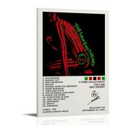 Póster de The Low End Theory de A Tribe Called Quest, portada de álbum de música de moda, lienzo para decoración de pared, 20 x 30 cm, estilo marco