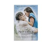 Póster de The Notebook Romance Love Movie Poster en lienzo y arte de pared para decoración de dormitorio familiar, 20 x 30 cm