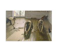 Póster de The Parquet Planers de Gustave Caillebotte para dormitorio, lienzo decorativo para pared, oficina, habitación, decoración estética, regalo, sin marco, 30 x 45 cm