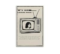 Póster de Tv Girl álbum de música vintage para pared, lienzo estético de música y decoración de películas, sala de estar, dormitorio, 20 x 30 cm, estilo sin marco