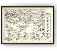 Póster de un clan de gatos guerreros, gatos guerreros, el clan guerrero, sin marco (v3) (A3 11.7 x 16.5 pulgadas)