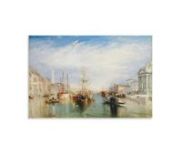 Póster de Venecia desde el Pórtico de Notre Dame Turner J.M.W. Turner para pared, lienzo de pergamino, cuadro de pintura para sala de estar, decoración del hogar, 30 x 45 cm
