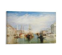 Póster de Venecia desde el Pórtico de Notre Dame Turner J.M.W. Turner para pared, lienzo de pergamino, cuadro de pintura para sala de estar, decoración del hogar, 50 x 75 cm