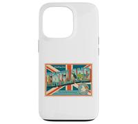 Póster de Viaje Retro de los años 50 de Inglaterra Letters Carcasa para iPhone 13 Pro