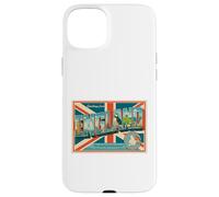Póster de Viaje Retro de los años 50 de Inglaterra Letters Carcasa para iPhone 15 Plus