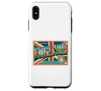 Póster de Viaje Retro de los años 50 de Inglaterra Letters Carcasa para iPhone XS MAX