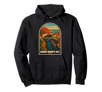 Póster de viaje vintage de Robin Hood's Bay Yorkshire Seaside Sudadera con Capucha