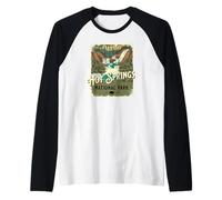 Póster de Viaje Vintage del Parque Nacional Hot Springs de Arkansas Camiseta Manga Raglan