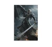 Póster de videojuegos, personaje de Final Fantasy Sephiroth, pintura decorativa, lienzo, pósteres de pared e impresión artística moderna para decoración de dormitorio familiar, 40 x 60 cm