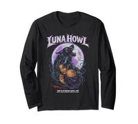 Póster de Werewolf Metal Music Band Dark Fantasy Gothic Moon Manga Larga