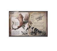 Póster decorativo con diseño de Ark Survival Evolved, Survival, Wyvern, lienzo decorativo para pared e impresión artística moderna para dormitorio familiar, 30 x 45 cm
