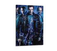 Póster decorativo con texto en inglés "Run All Night" para pared y arte impreso moderno para dormitorio familiar, 40 x 60 cm