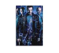 Póster decorativo con texto en inglés "Run All Night" para pared y arte impreso moderno para dormitorio familiar, 40 x 60 cm