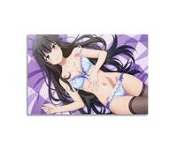 Póster decorativo con texto en inglés «There Is Indeed A Problem with My Youth Love Story» (7 x 30 cm)